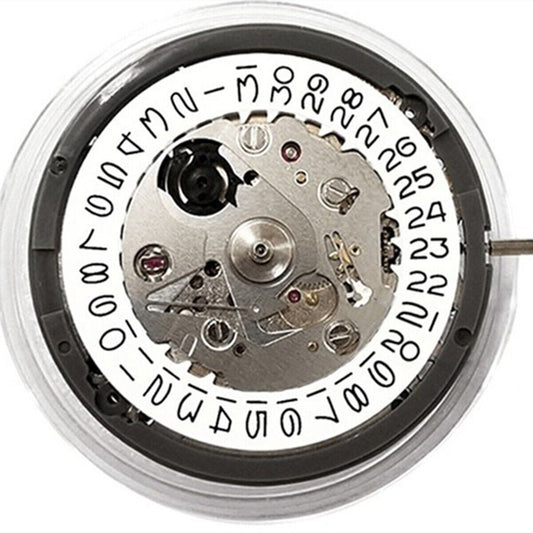 Japan Original NH35 Automatisches mechanisches Uhrwerk Hohe Genauigkeit Weiße Scheibe