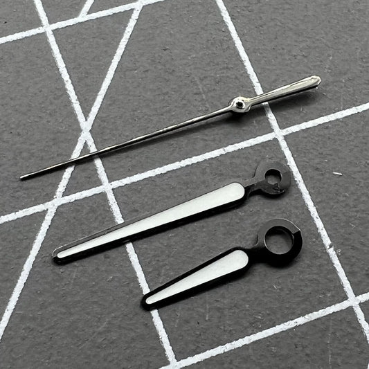 13 mm schwarze Zierleiste, C3 blaue Leuchtzeiger, passend für NH35/NH36-Uhrwerk 