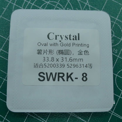 Colorful mineral crystal watch with vibrant dial for SWA 5519450 by SWA accessories  