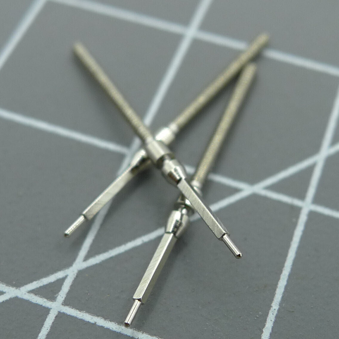 Movement Watch Winding Stems set by Miyota 8205, precision parts for watch repairs and maintenance.