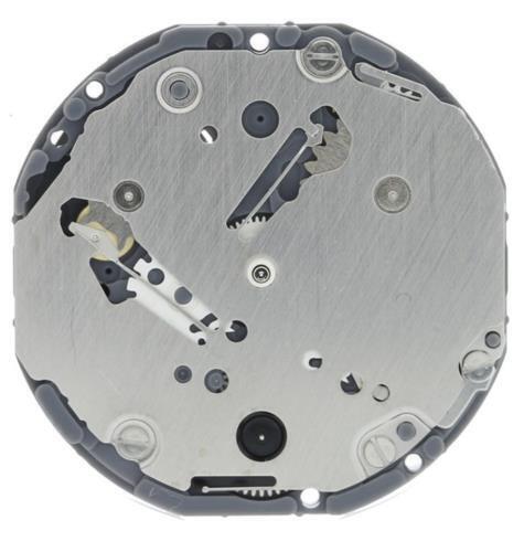 Hattori Epson VD76A quartz watch movement, precision Japan-made mechanism for accurate timekeeping.
