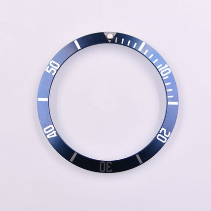 39,5 mm Aluminium-Lünetteneinsatz für Taucheruhren, passend für automatische SUB/GMT-Uhren