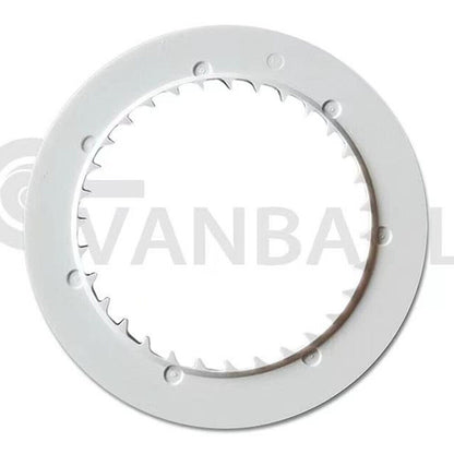 Disque de date en police anglaise, roue de semaine, compatible avec le mouvement NH35 NH36 Date@3/3.8