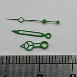 Green Watch Hands Set Green Luminous For NH35 NH36 Movement Second Hands 03