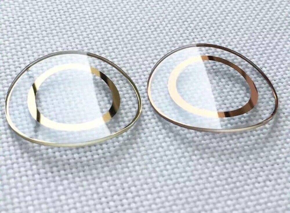 Colorful mineral crystal watch glass for SWA models 5519450 & 5519447, durable SWA accessory.