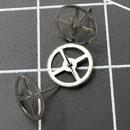 Set of 3 replacement second wheels for NH35 NH36 watch movements, compatible accessory parts.