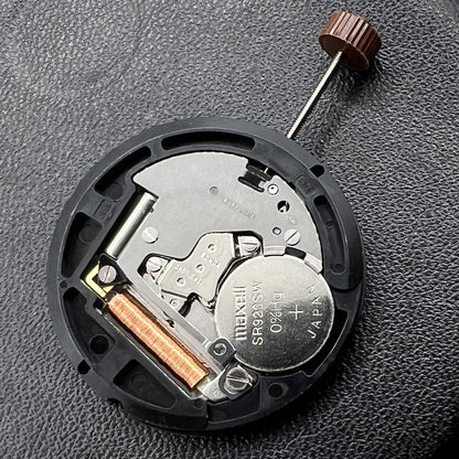 Ronda 515 24D 515.24D Quarzuhrwerk, Datum bei 3, Dualzeit 