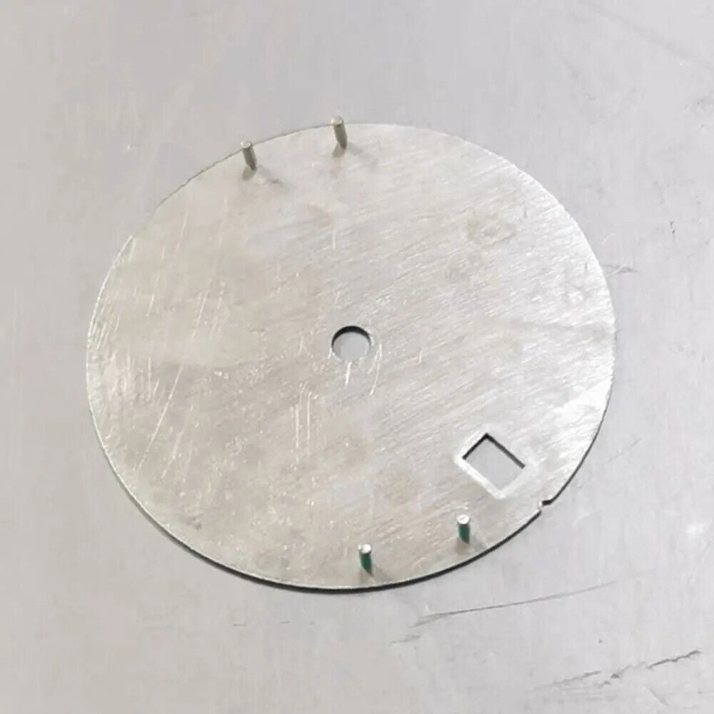 Modified 28.5mm No Lume Single Calendar Watch Dial Suitable for NH35/36 Movement