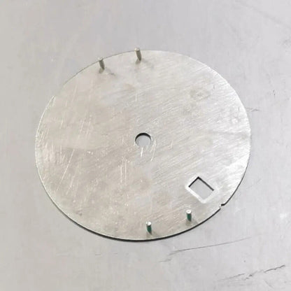 Modified 28.5mm No Lume Single Calendar Watch Dial Suitable for NH35/36 Movement