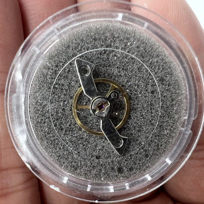 Seagull balance wheel set for ST25 series watches, precision fit for watch movements.