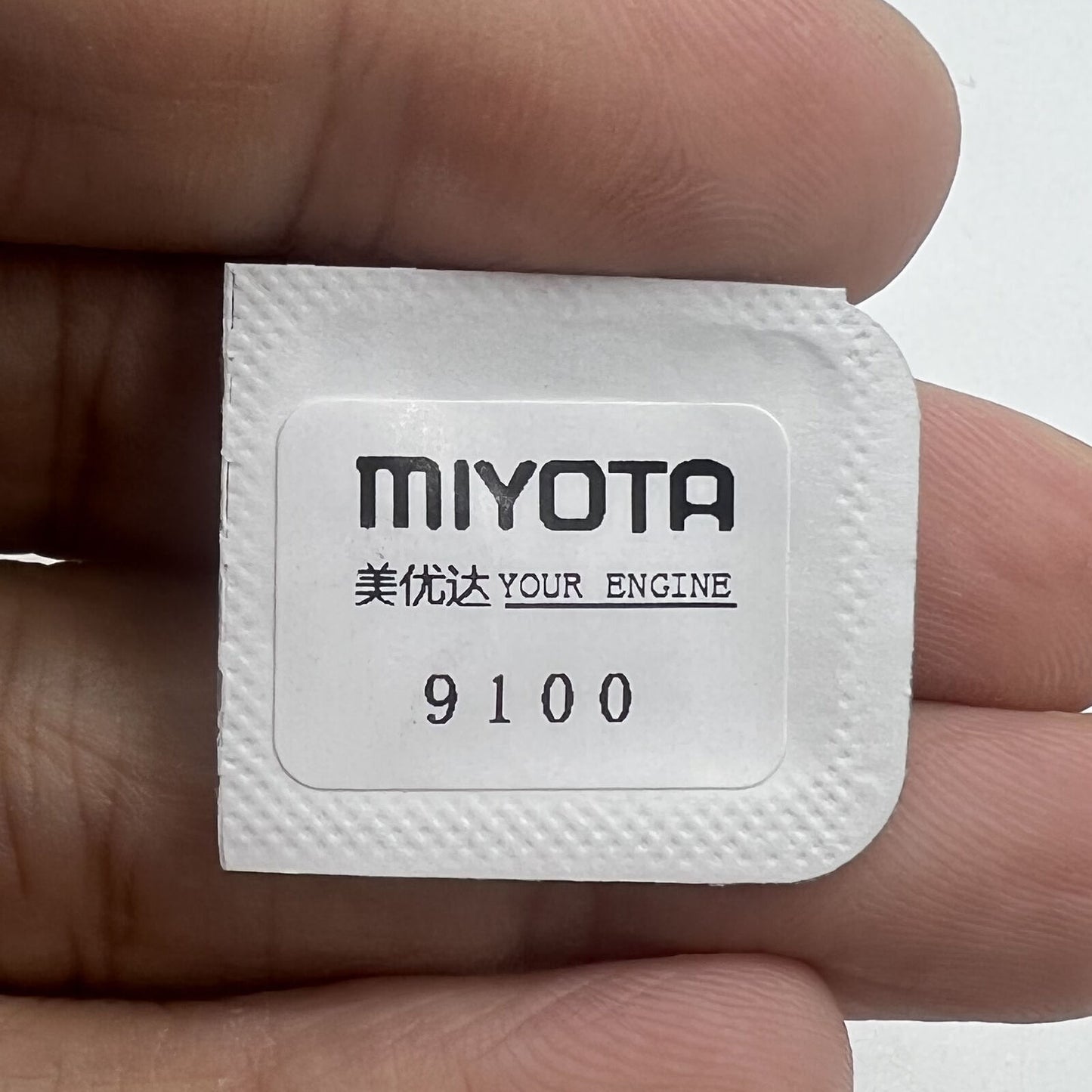 Complete barrel with mainspring for Miyota 9100 movement, compatible watch part from Generic Fit.