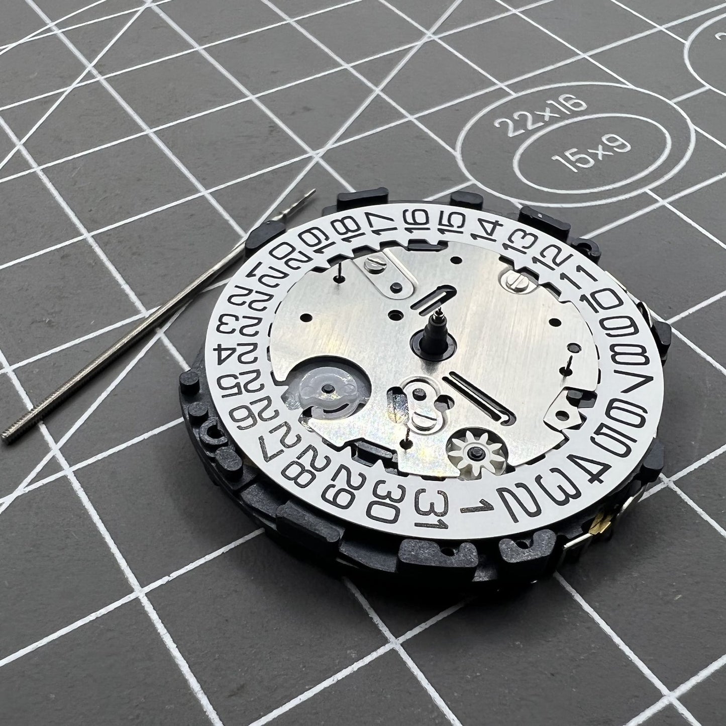 Quartz Uhrwerk Hattori Epson VR3G VR3GA Modell, japanisches Pr�zisionsuhrwerk f�r hochwertige Armbanduhren