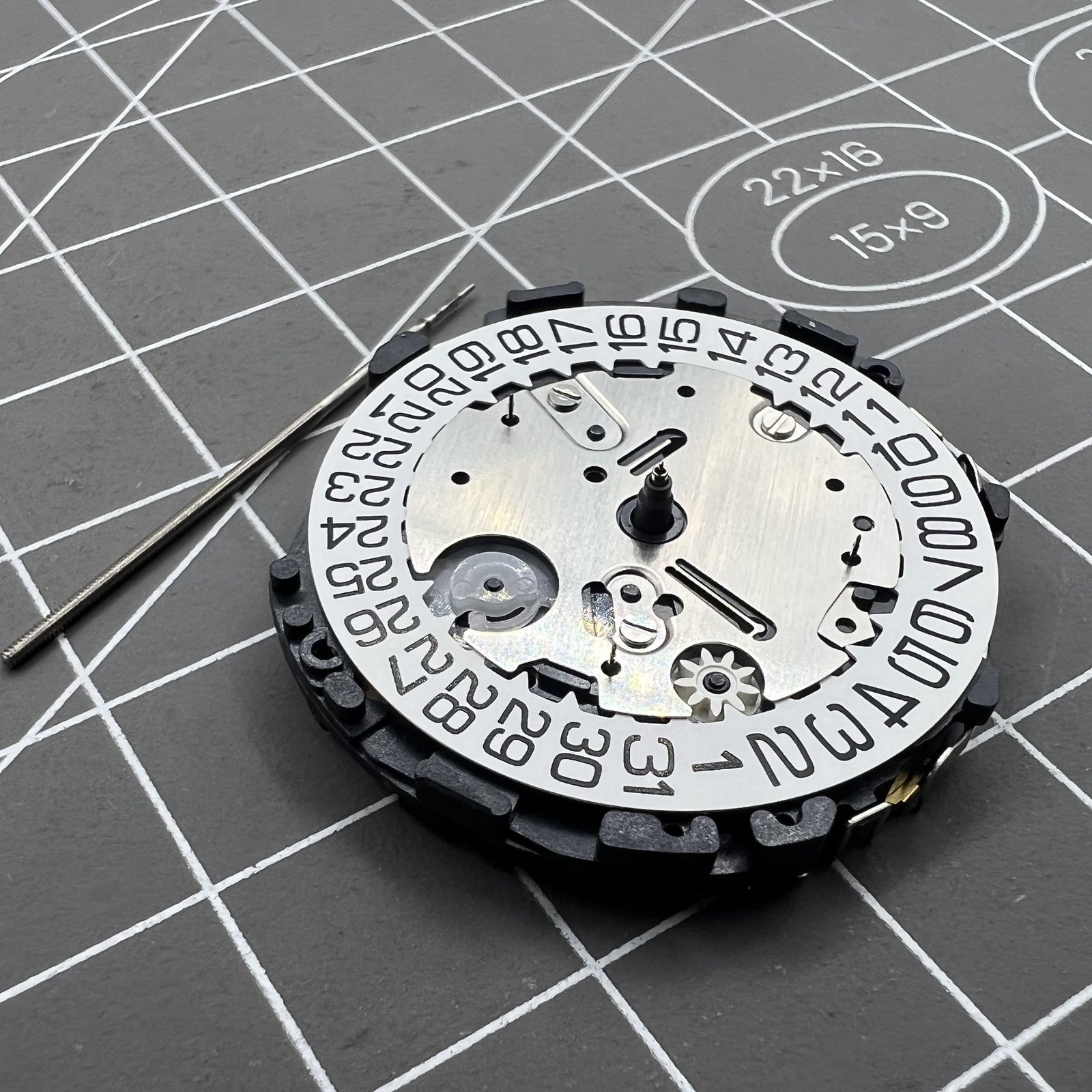 Quartz Uhrwerk Hattori Epson VR3G VR3GA Modell, japanisches Pr�zisionsuhrwerk f�r hochwertige Armbanduhren