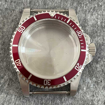 Stainless steel retro watch case with sapphire glass for NH35/NH36, durable and stylish by 19 Options.