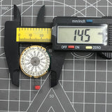 ESA 9183 Quartz Movement Double Calendar 3 Hands Swiss Movement