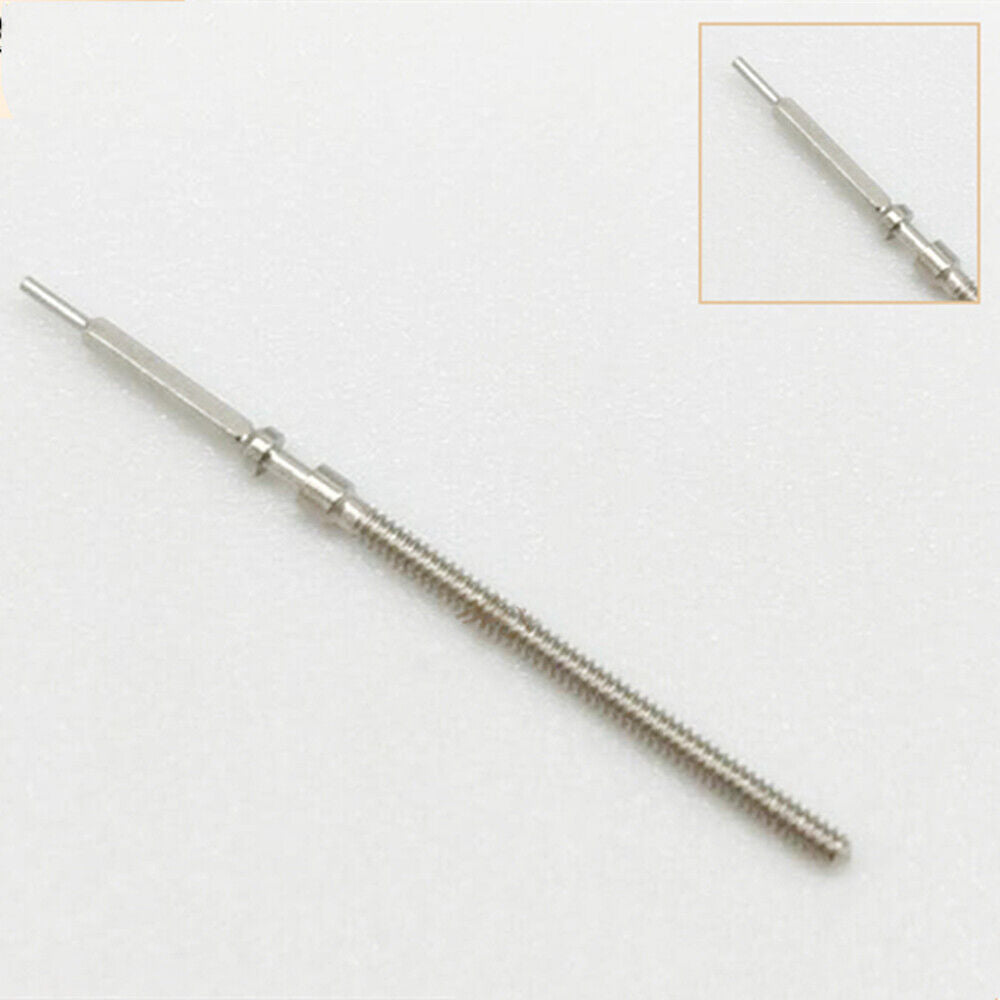 Set of 10 generic watch winding stems for Hangzhou 2189 skeleton movement, compatible with China-made watches.