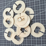 12 PIECES 2 Ligne Sizes Movement Case Spacer Casing Ring Holder #T-676-SIZE 3.75