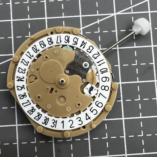 2 PIECES Sunon PE60 3 Hands Date 6 With Small Second @3@9 Quartz Movement