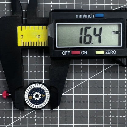 2 Stück Miyota 2005 Quarz Uhrwerk Japan Mondphase Doppelkalendar