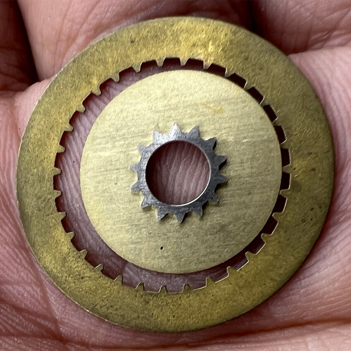 Pilot black date disk and week wheel for China Made/ETA 7750 movement, precise watch accessory by Pilot.