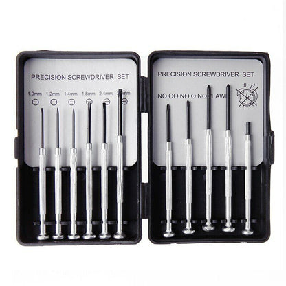 Kit de réparation de montres, bijoux et lunettes de précision, 11 pièces 