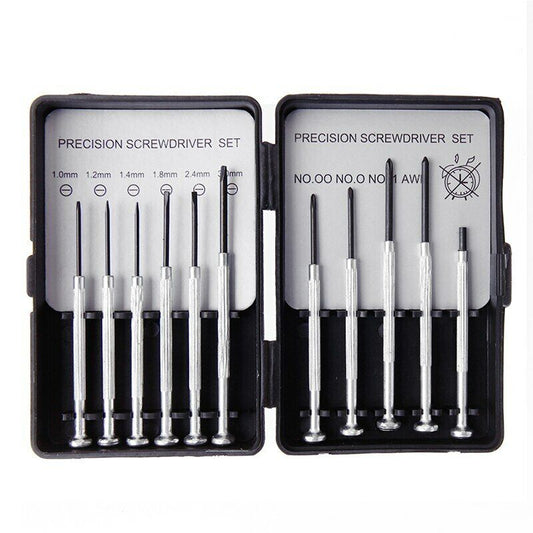 Kit de réparation de montres, bijoux et lunettes de précision, 11 pièces 