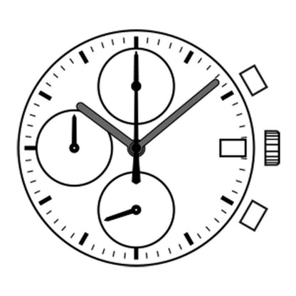Hattori Epson TMI VK67 VK67A Uhr mit Quarzwerk, hergestellt in Japan