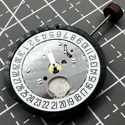 Mouvement à quartz Ronda 505 Date At 6 