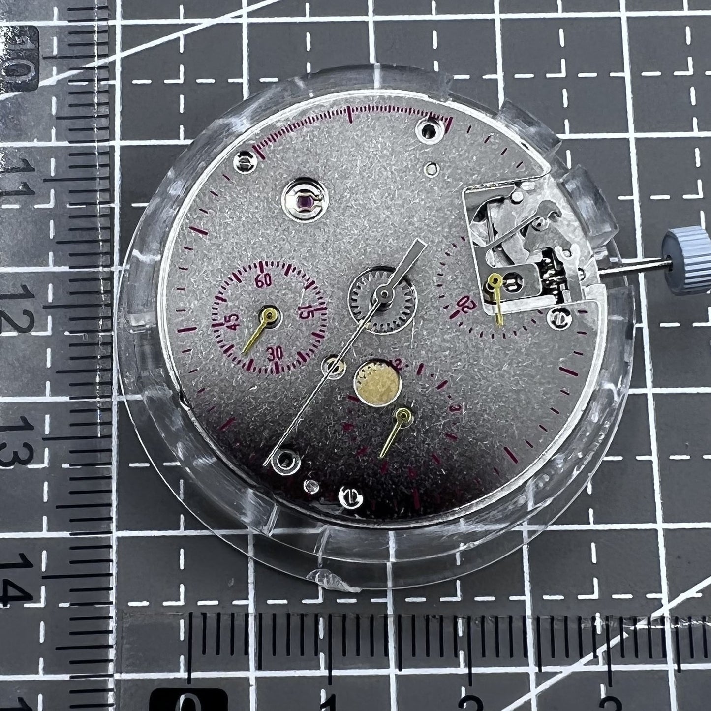Seagull mechanische Manuelle Uhr ST1903 mit 24-Stunden Anzeige, stilvolles Uhrwerk aus Tianjin