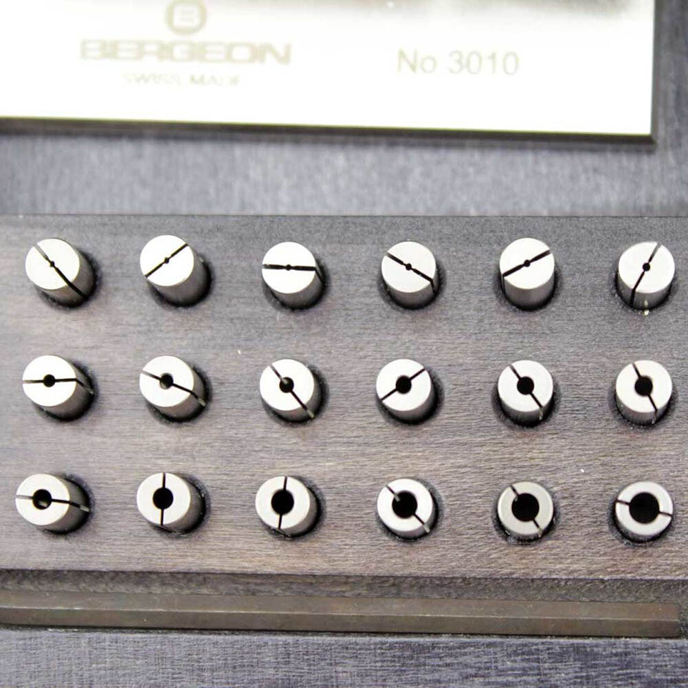 Bergeon Uhrenkrone Gehäuse und Zeigerröhre Spanner mit Kunststoffbox