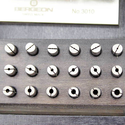 Bergeon Uhrenkrone Gehäuse und Zeigerröhre Spanner mit Kunststoffbox