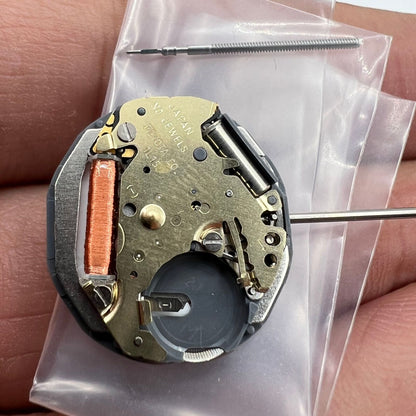 Miyota 1L15 Japan Quartz Movement watch with date display at 3 o'clock, precise and reliable mechanism.