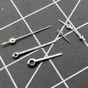 10.5mm Silver Trim No Lume Watch Hand for Movement VX3J VX9J VX7J VX3N VX9N VX42