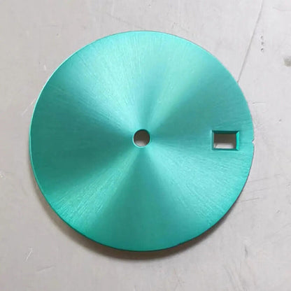 28.5mm No Lume Single Calendar watch dial for NH35/36 movement, precise design for seamless timekeeping accuracy.
