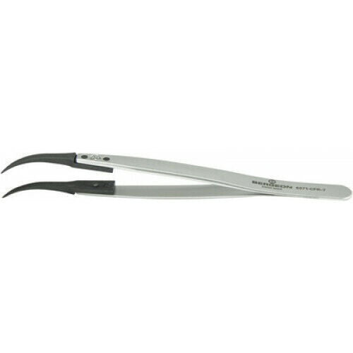 Bergeon 6571-CFR-7 Tweezers With Replaced Ends CFR 7