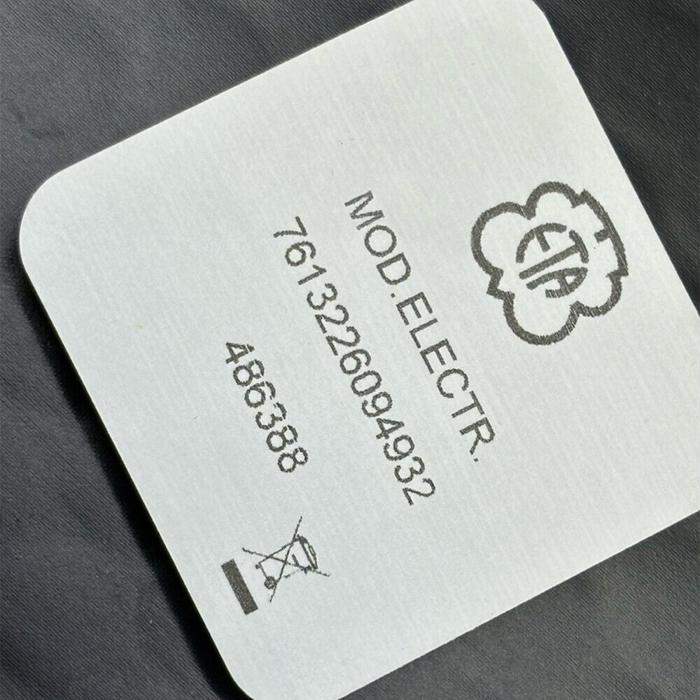 Circuit board for ETA 210.001 quartz movement watch part, Swiss made, precise replacement component.