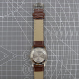 37mm Dandong Peacock Manual Mechanical Watch 33 Jews Golden Dial Single Calendar