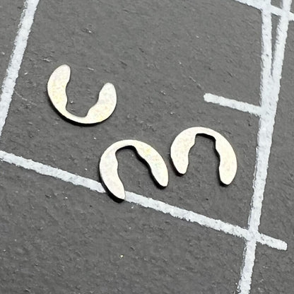 Set of 3 watch week opening insert pusher clips for ETA2836, 2824, 2834 movements.