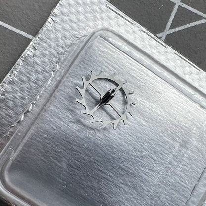 Replacement silver escape wheel for ST3600 ETA6497 watch movement by BrandName, precision gear component.