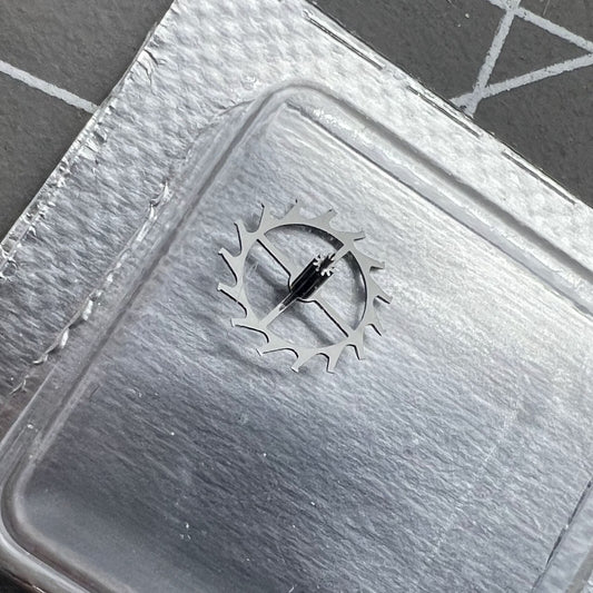 Replacement silver escape wheel for ST3600 ETA6497 watch movement by BrandName, precision gear component.