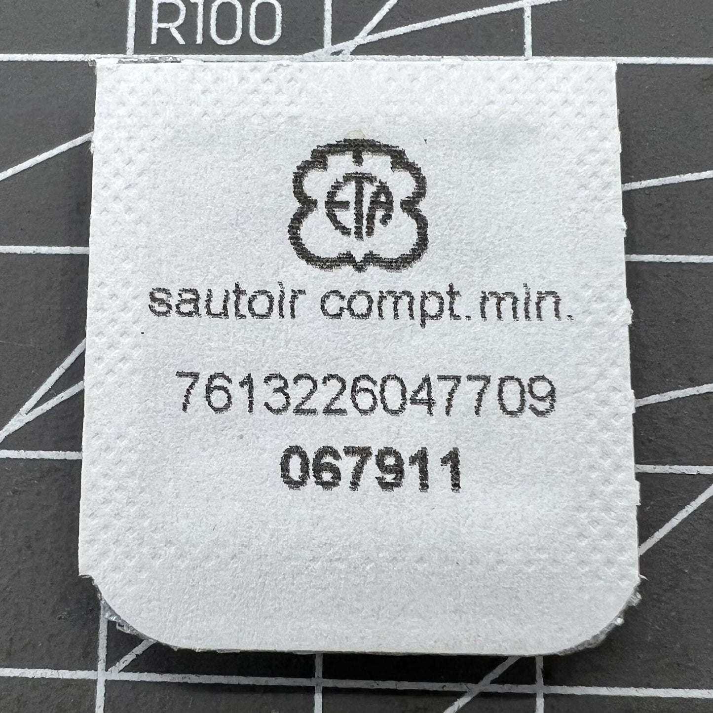 Ref.8270 ETA 7750 watch minute counter jumper replacement part for precise timepiece repair.