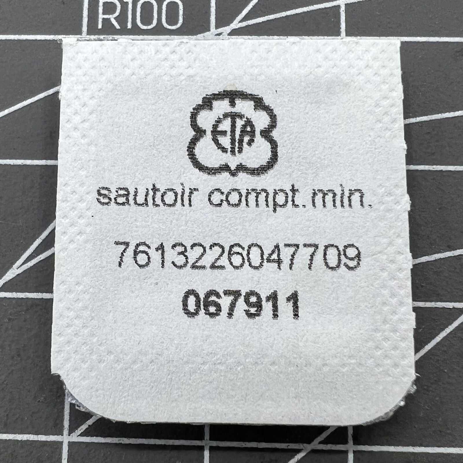 Ref.8270 ETA 7750 watch minute counter jumper replacement part for precise timepiece repair.