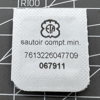 Ref.8270 ETA 7750 watch minute counter jumper replacement part for precise timepiece repair.