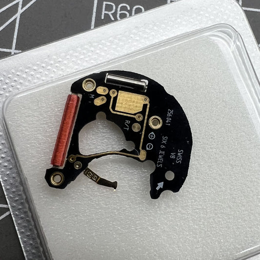 Circuit board for ETA 256.041 Swiss watch movement with 2 hands, precision Swiss made part.