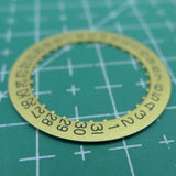 Wholesale Generic Golden Date Disk Date Wheel - for ETA 2834 2836 2846 Movement