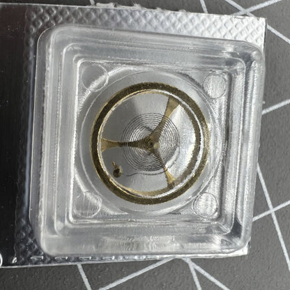 2X Golden Balance Wheel mit Spiralfeder für Orient Uhrwerk Modelle 46941 46943