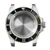 40MM Sapphire Glass Watch Case 316L Stainless Steel Watch Case for NH35 NH36
