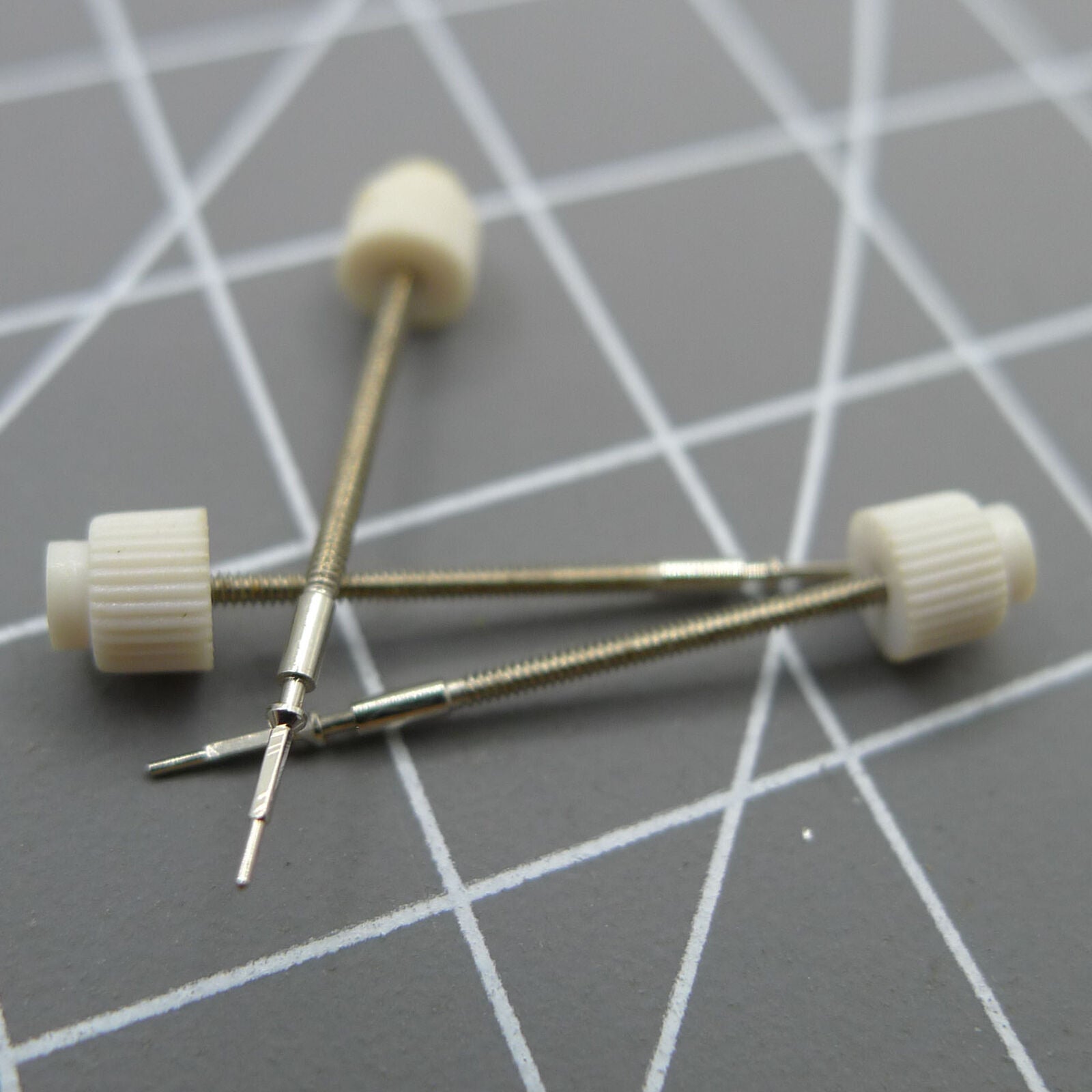 Set of 3 Swiss quality watch winding stems for ISA9232 and ISA9238 movements by Generic brand