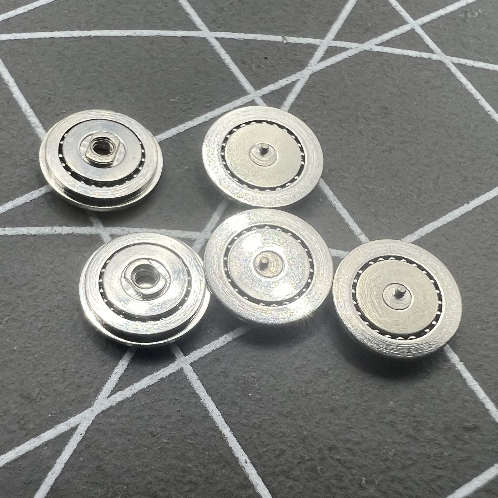 Close-up of Ball Bearing Replacement for 46941 46943 watch movements ? precise spare part.