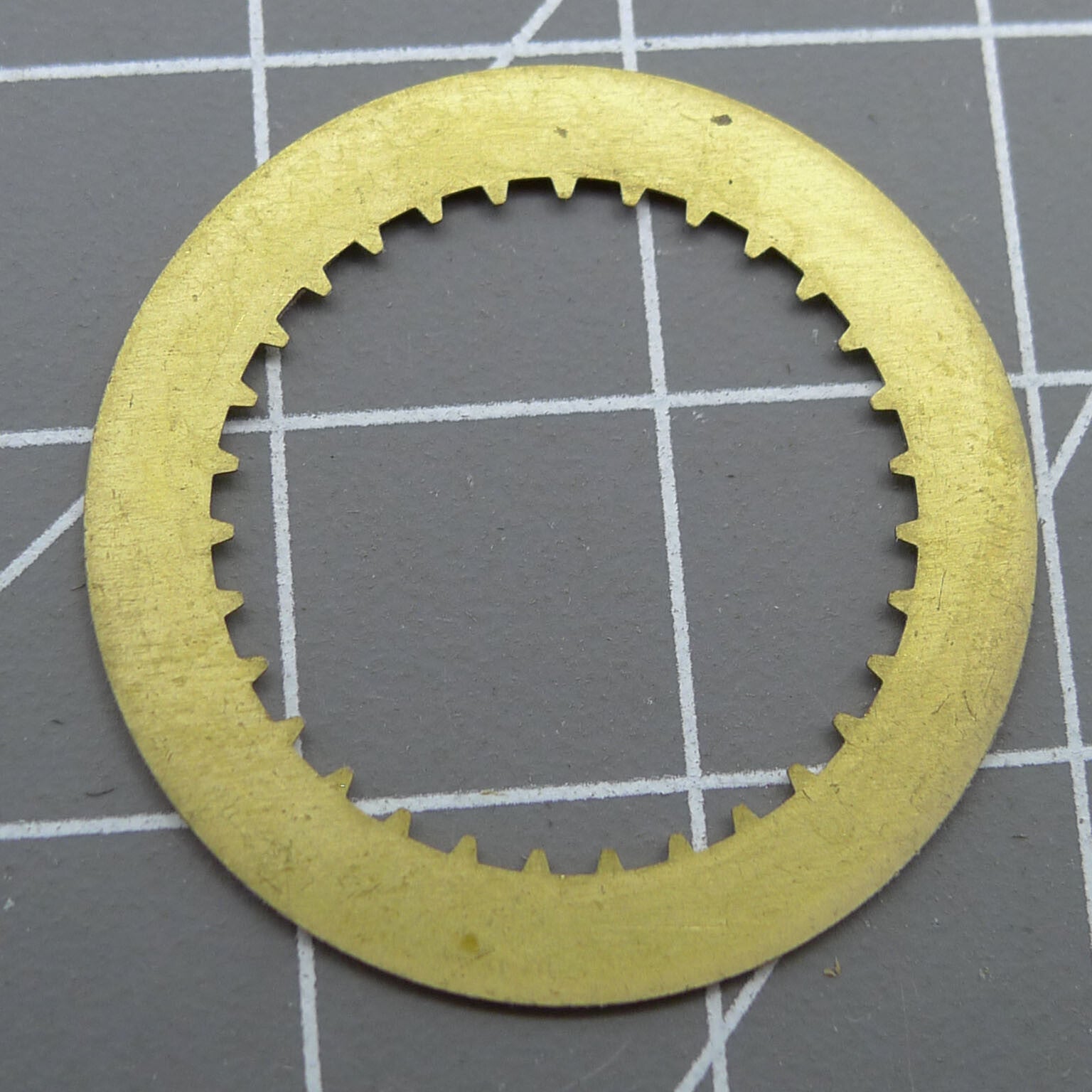 White date wheel for China Made ETA 7750 watch movement, displaying date at 3 o'clock position with clear numerals.